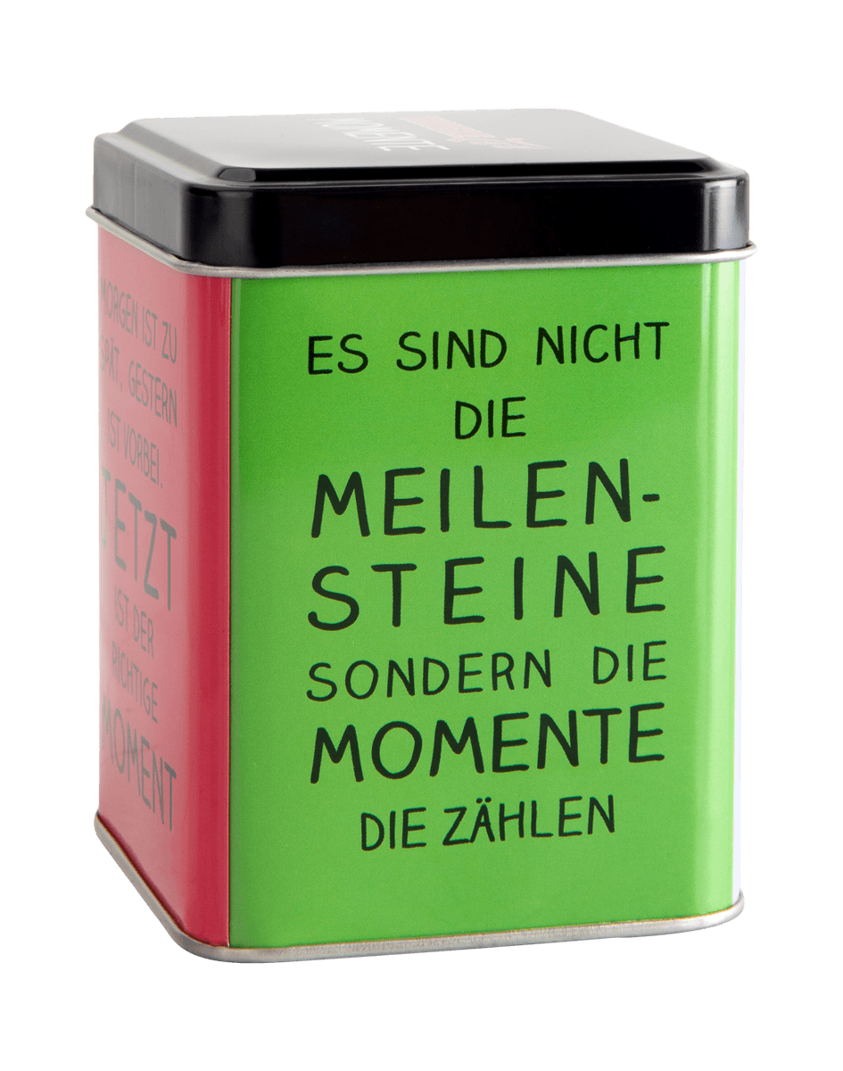 null-Teedose Momente 100g gefüllt 2226_1
