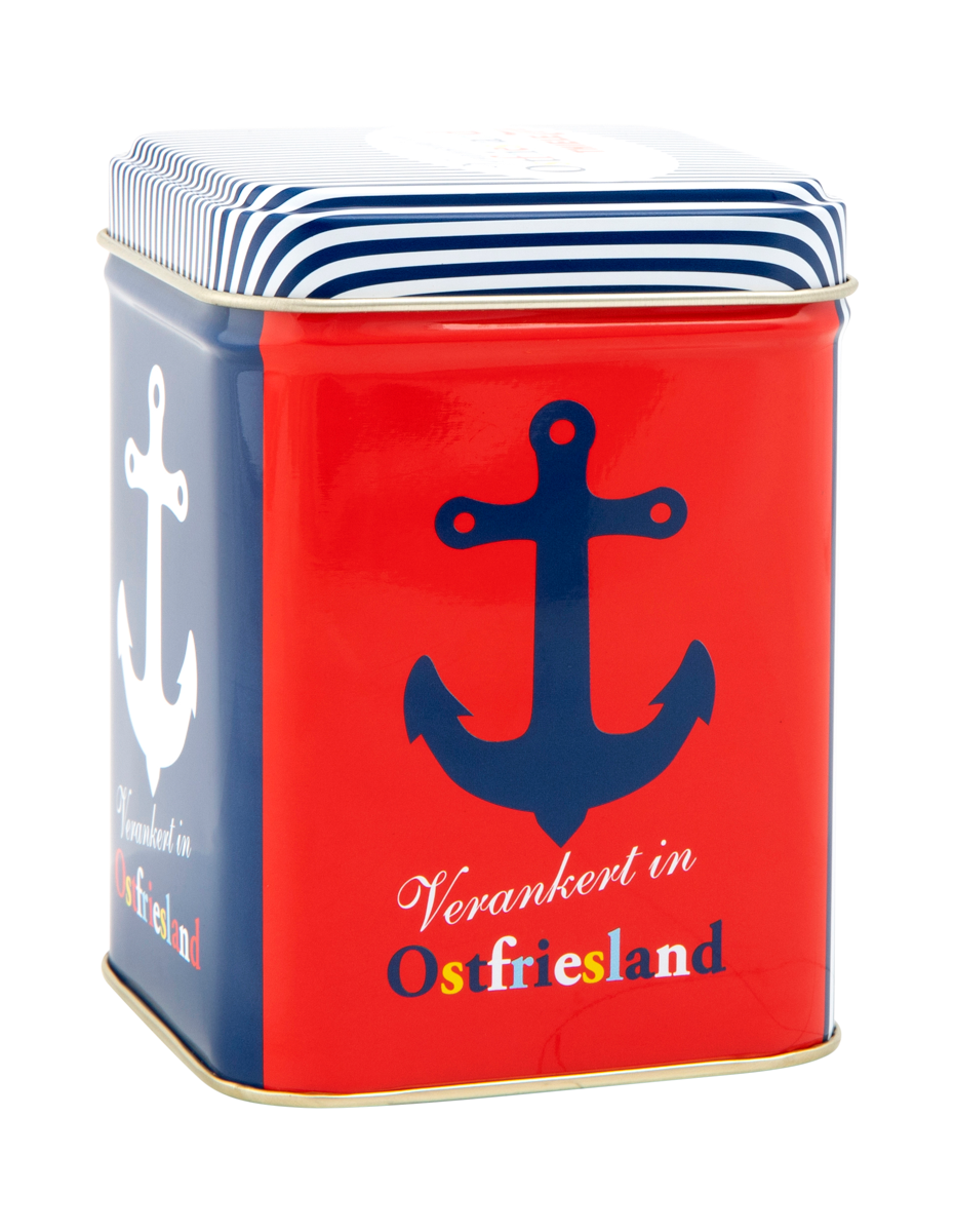 Teedose Verankert in Ostfriesland Teedose Verankert in Ostfriesland