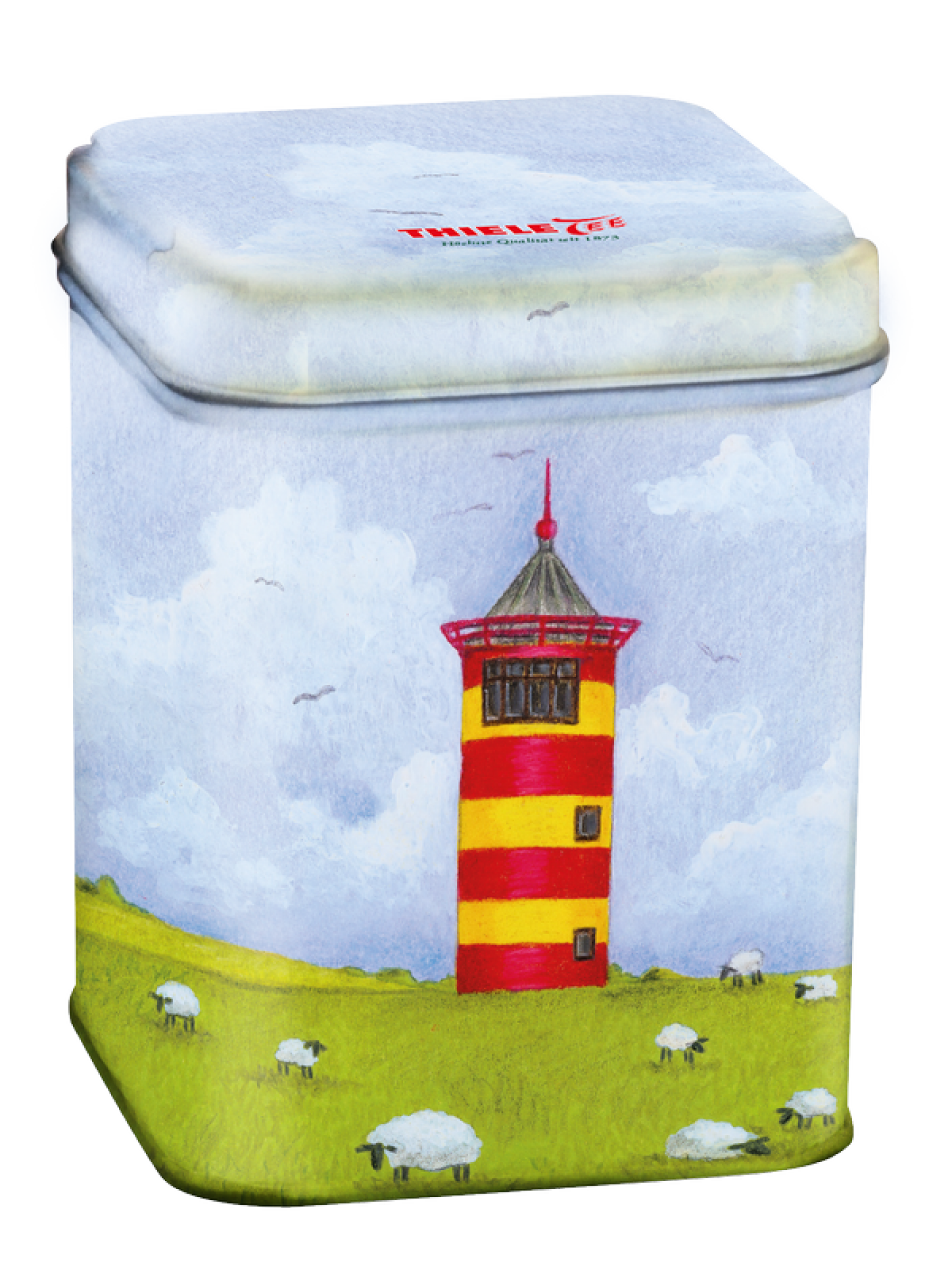 Teedose Pilsumer Leuchtturm