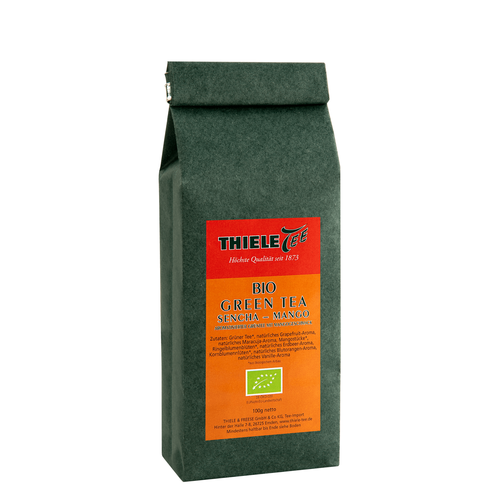 BIO Grüner Tee Sencha Mango 100g