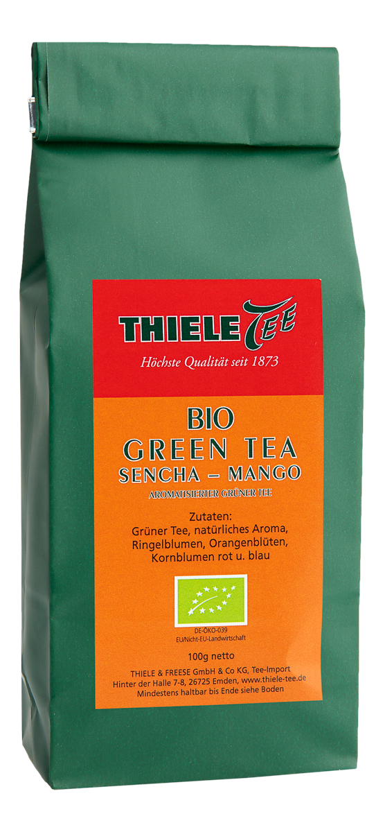 BIO Grüner Tee Sencha Mango 100g