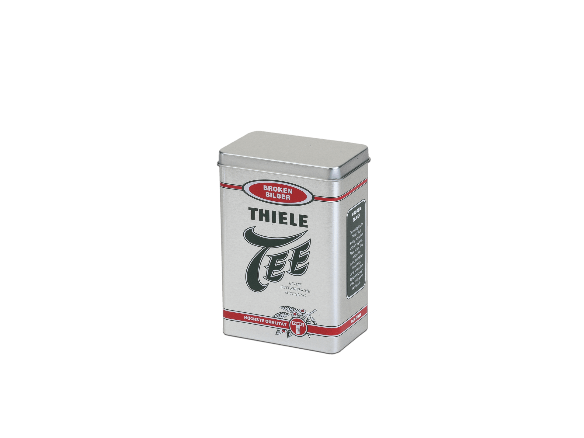 null-Teedose Broken Silber 50g gefüllt 8263_1