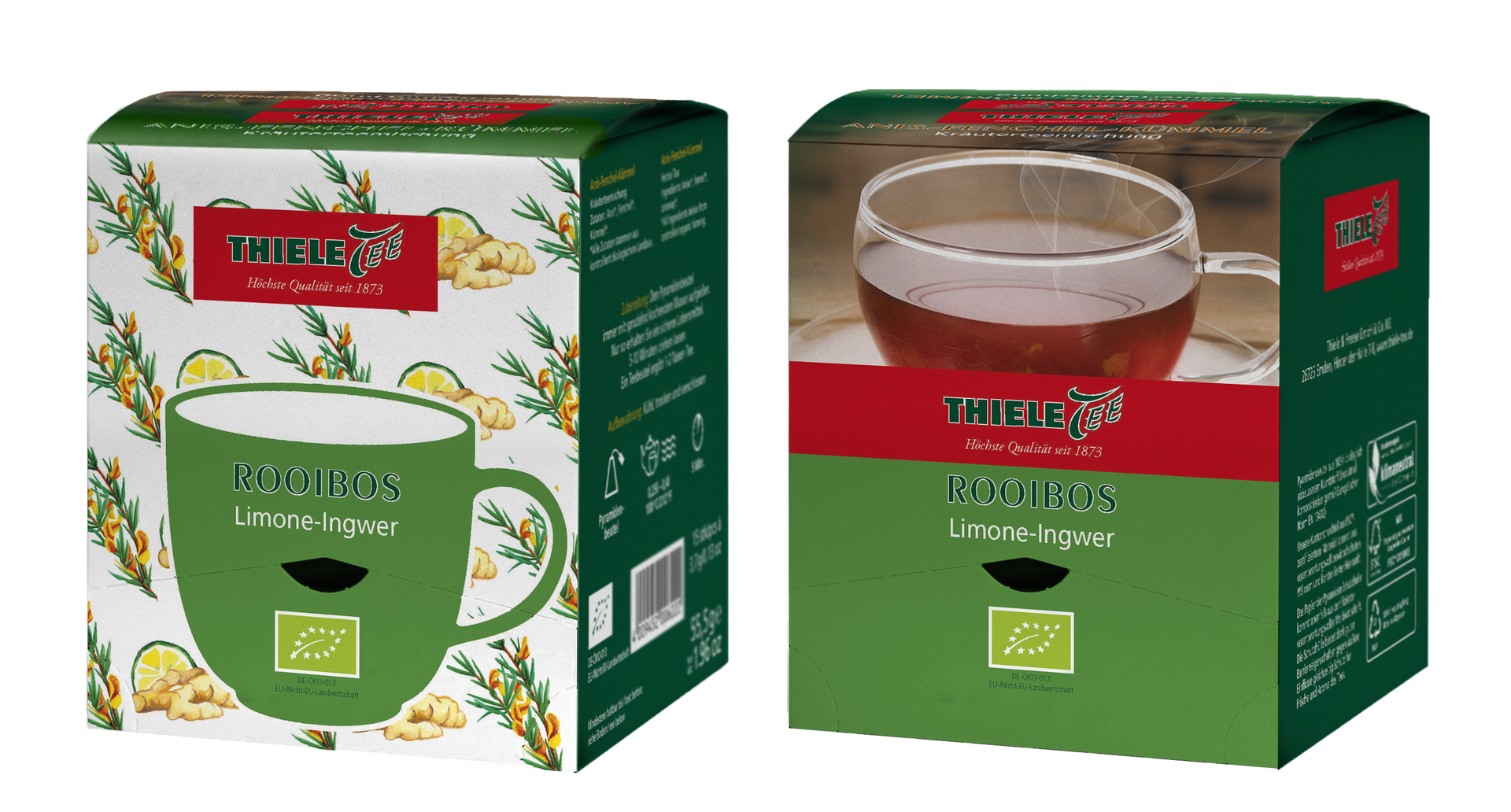 BIO Edition Grüner Rooibos Limone-Ingwer 15 x 2g