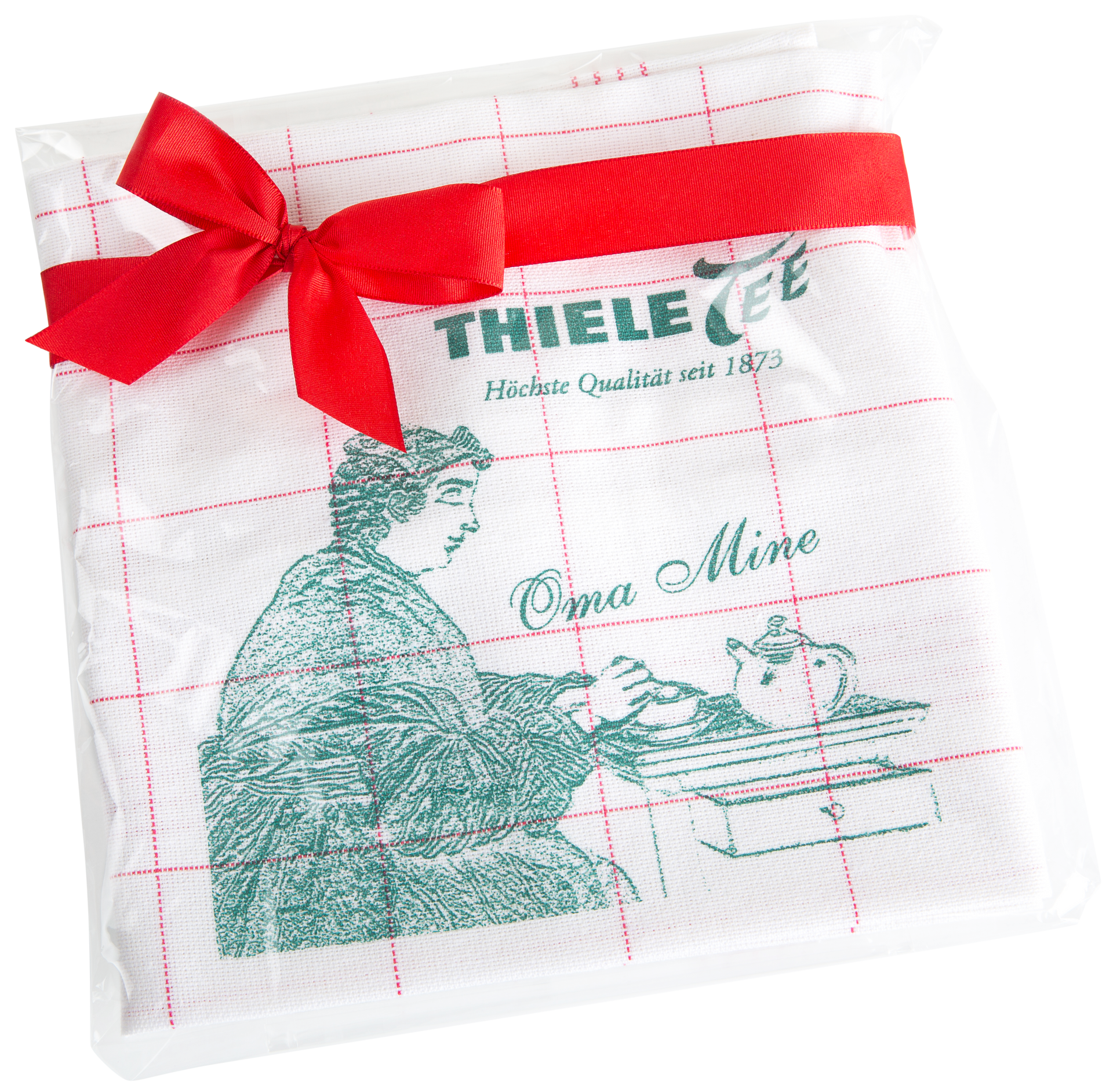 THIELE TEE Geschirrtuch Oma Mine