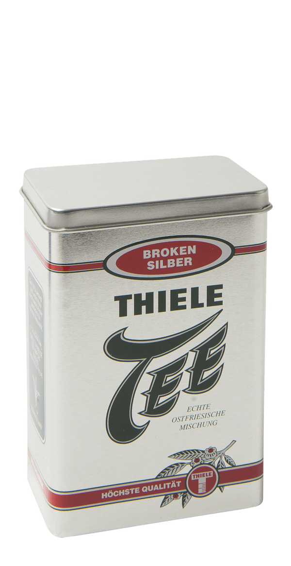 null-Teedose Broken Silber 100g 8090_1
