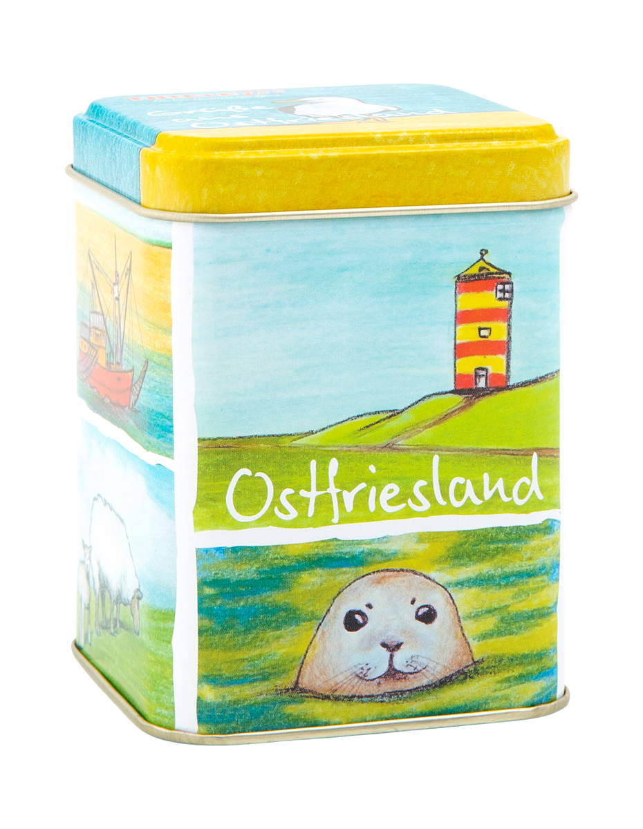 Teedose Grüße aus Ostfriesland Teedose Grüße aus Ostfriesland