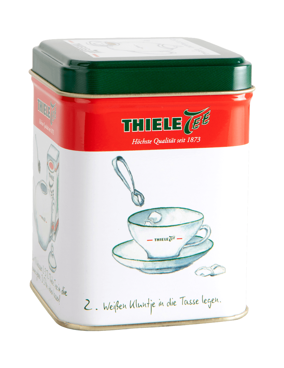 Teedose Zubereitung