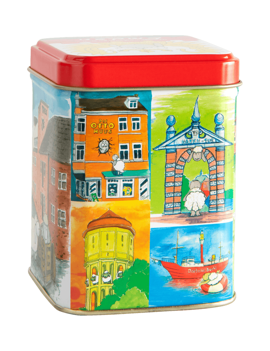 null-Teedose Emder-Sehenswürdigkeiten 100g gefüllt 8430_1