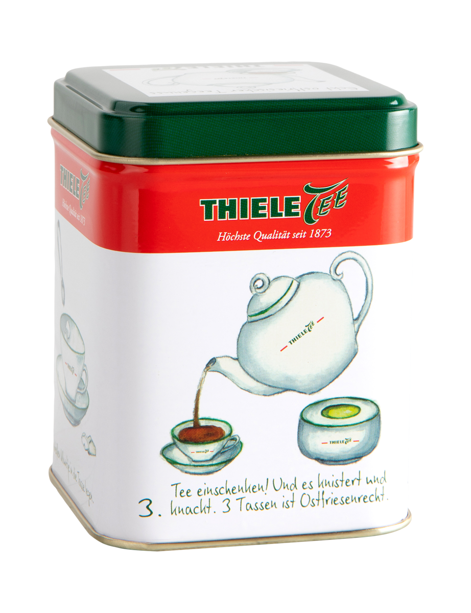 THIELE TEE Teedose Zubereitung 100g gefüllt THIELE TEE Teedose Zubereitung 100g gefüllt