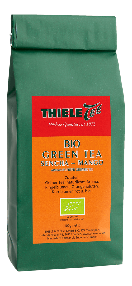 BIO Grüner Tee Sencha Mango 100g