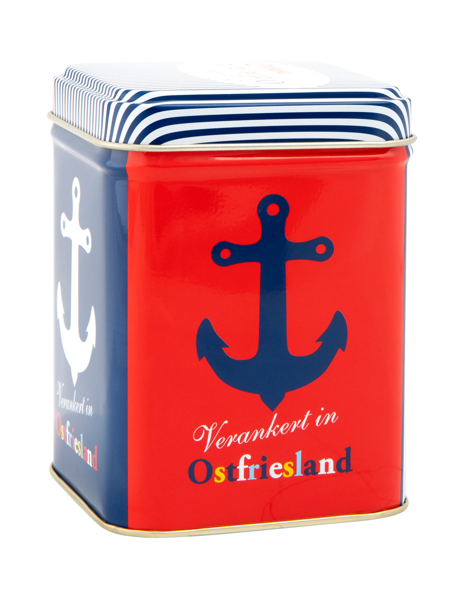 Teedose Verankert in Ostfriesland Teedose Verankert in Ostfriesland