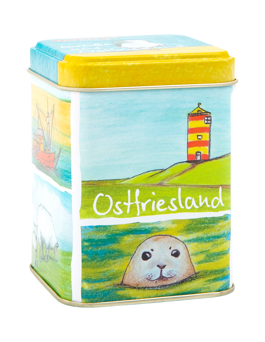 Teedose Grüße aus Ostfriesland Teedose Grüße aus Ostfriesland