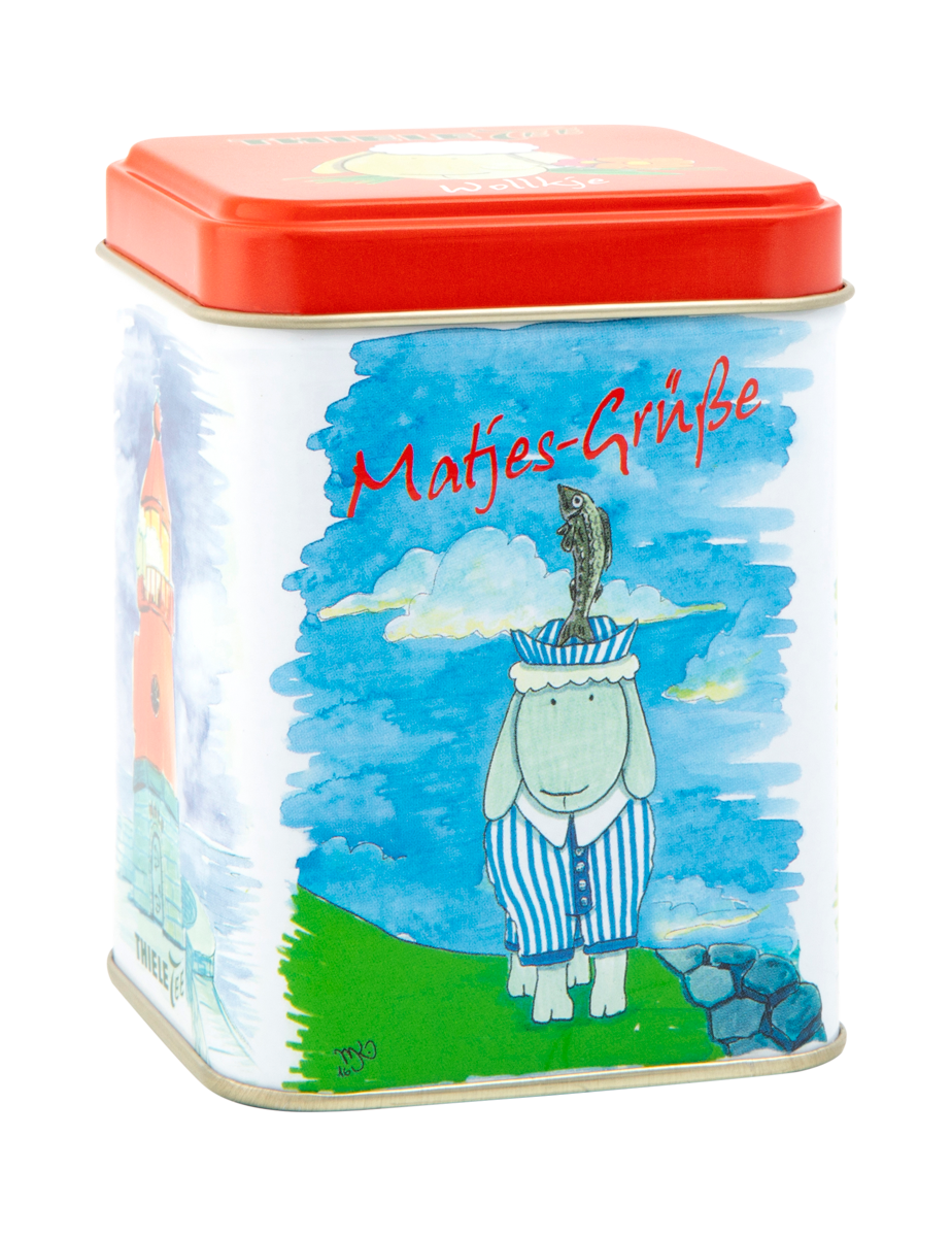 Teedose Wollkje 100g gefüllt Teedose Wollkje 100g gefüllt